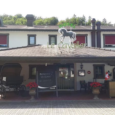 Hotel Le Cavalier Soyhières Exterior foto